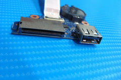 Dell Latitude 3400 14" Genuine IO USB Card Reader Board w/Cable G6V2T WCN4K