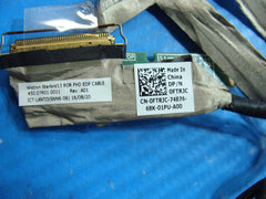 Dell Inspiron 13.3” 13 5378 Genuine Laptop LCD Video Cable w/WebCam FTRJC JCXG0 - Tested Computer Laptop Parts