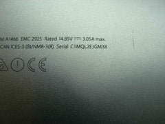 MacBook Air A1466 13" 2015 MJVE2LL/A Genuine Bottom Case Silver 923-00505