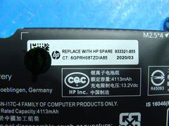 HP EliteBook 840 G6 14" Genuine Battery 11.55V 50Wh 4330mAh SS03XL 933321-855