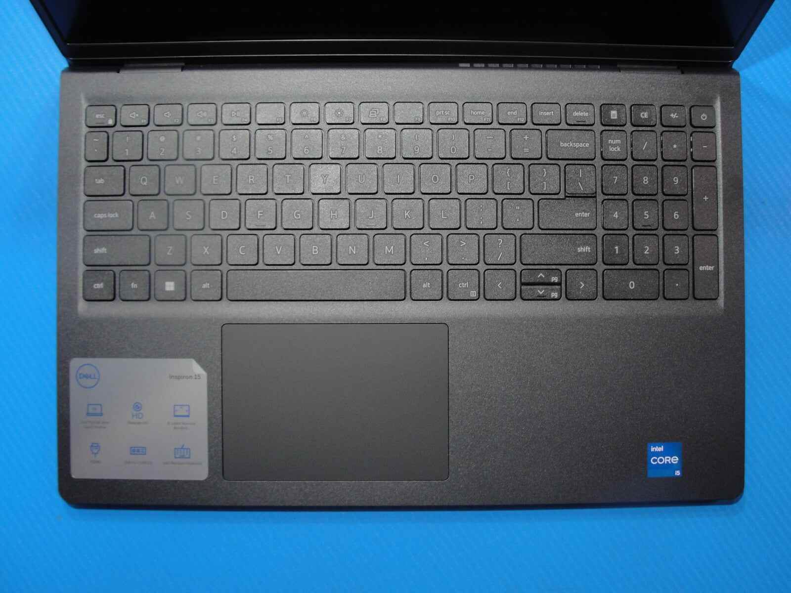 Dell Inspirion 3530 15” TOUCH FHD Core i5-1334U 1.3GHz 8GB 512GB SSD +Charger - Tested Computer Laptop Parts