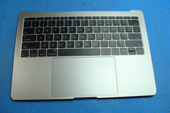 MacBook Pro A1708 13" 2016 MLL42LL/A Top Case Palmrest NO Battery Gray 661-05114