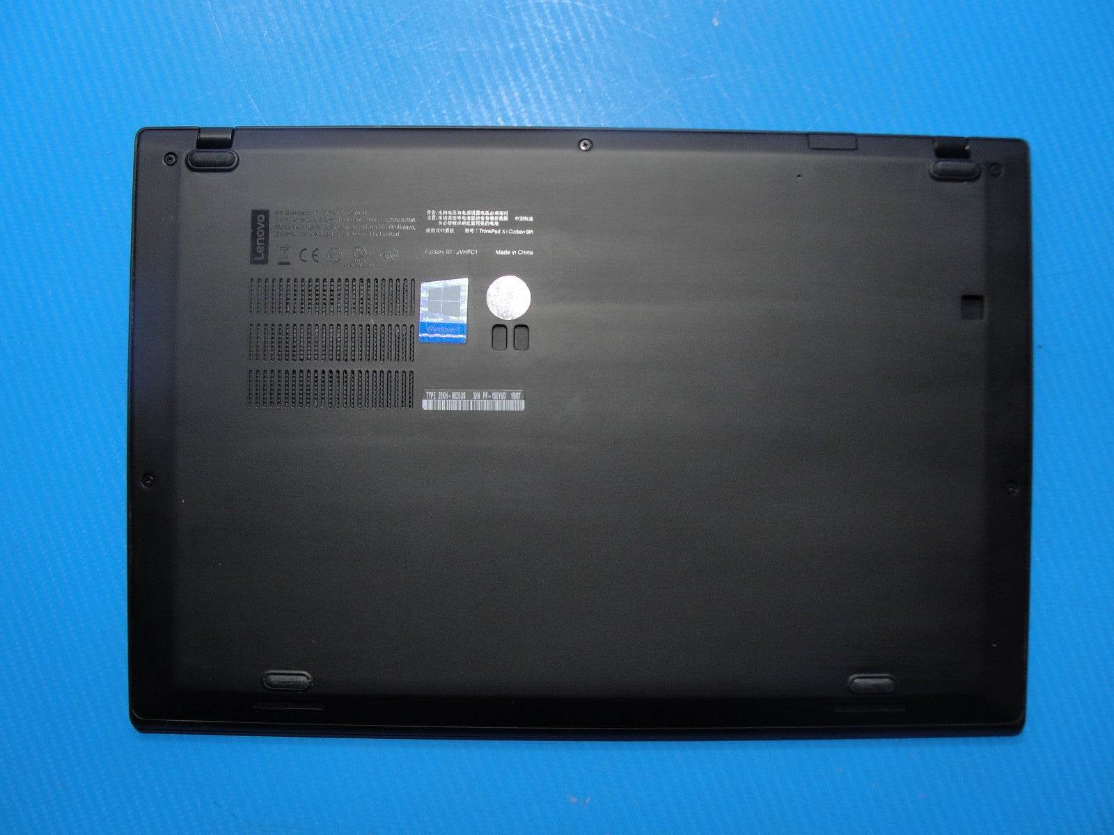 Lenovo ThinkPad X1 Carbon Gen 6 14”FHD Core i5-8250U 1.6GHz 8GB SSD Reset 256GB - Tested Computer Laptop Parts