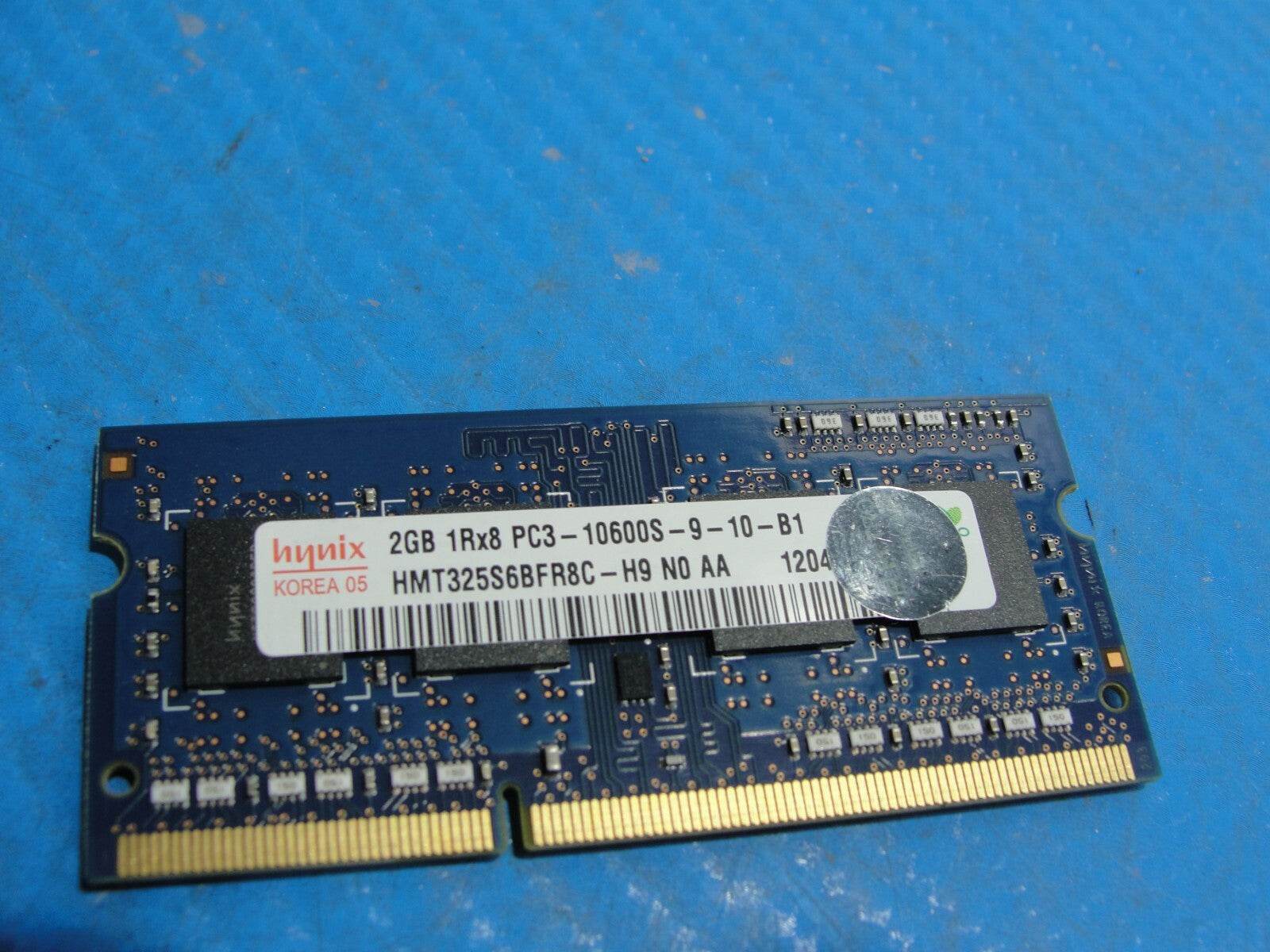 MacBook Pro A1278 Hynix 2GB 1Rx8 PC3-10600S SO-DIMM RAM Memory HMT325S6BFR8C-H9 - Tested Computer Laptop Parts