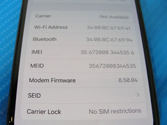 Apple iPhone X 64GB Unlocked Black MQCK2LL/A /WORKS GOOD /READ