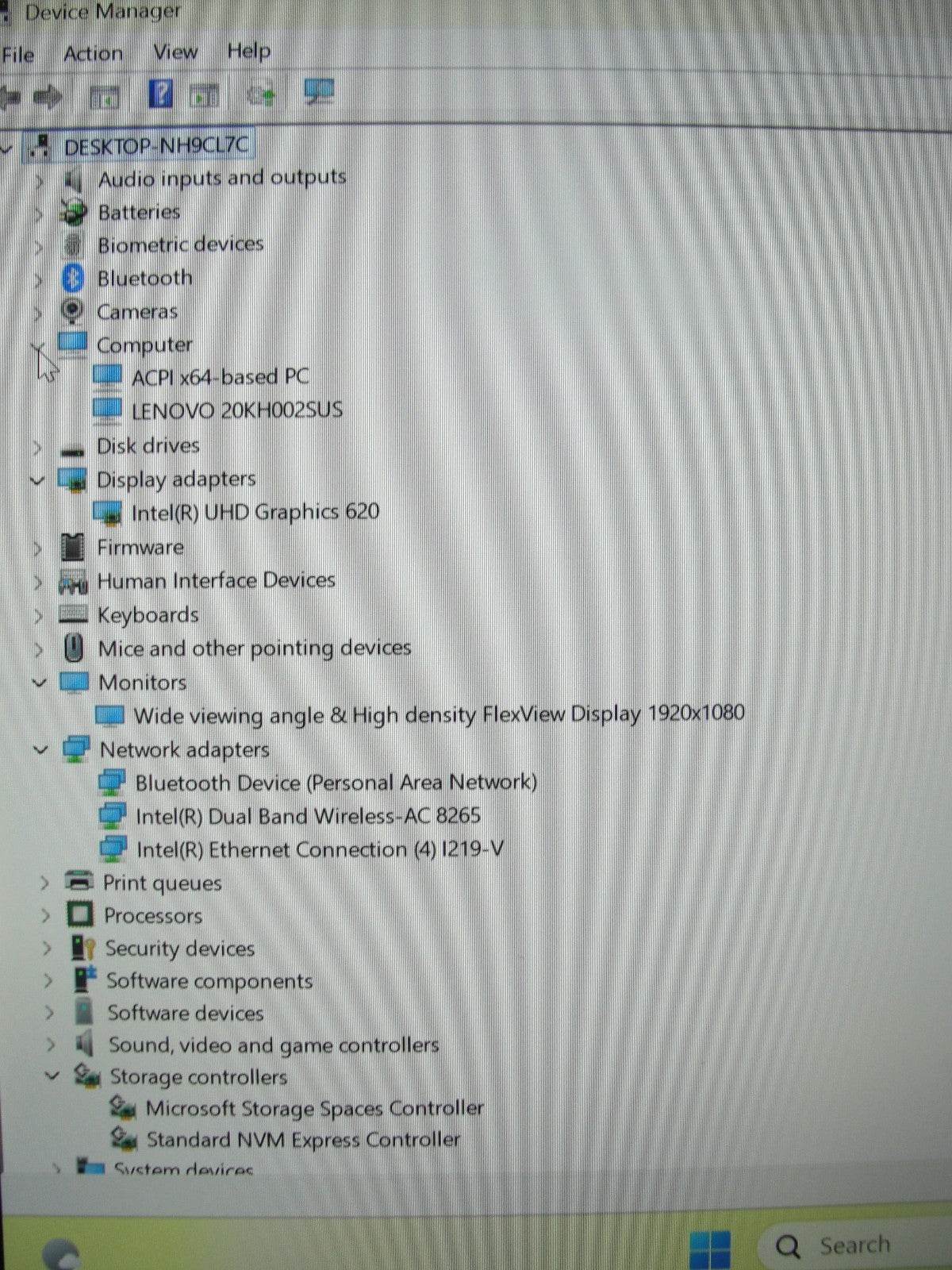 Lenovo ThinkPad X1 Carbon Gen 6 14”FHD Core i5-8250U 1.6GHz 8GB SSD Reset 256GB - Tested Computer Laptop Parts
