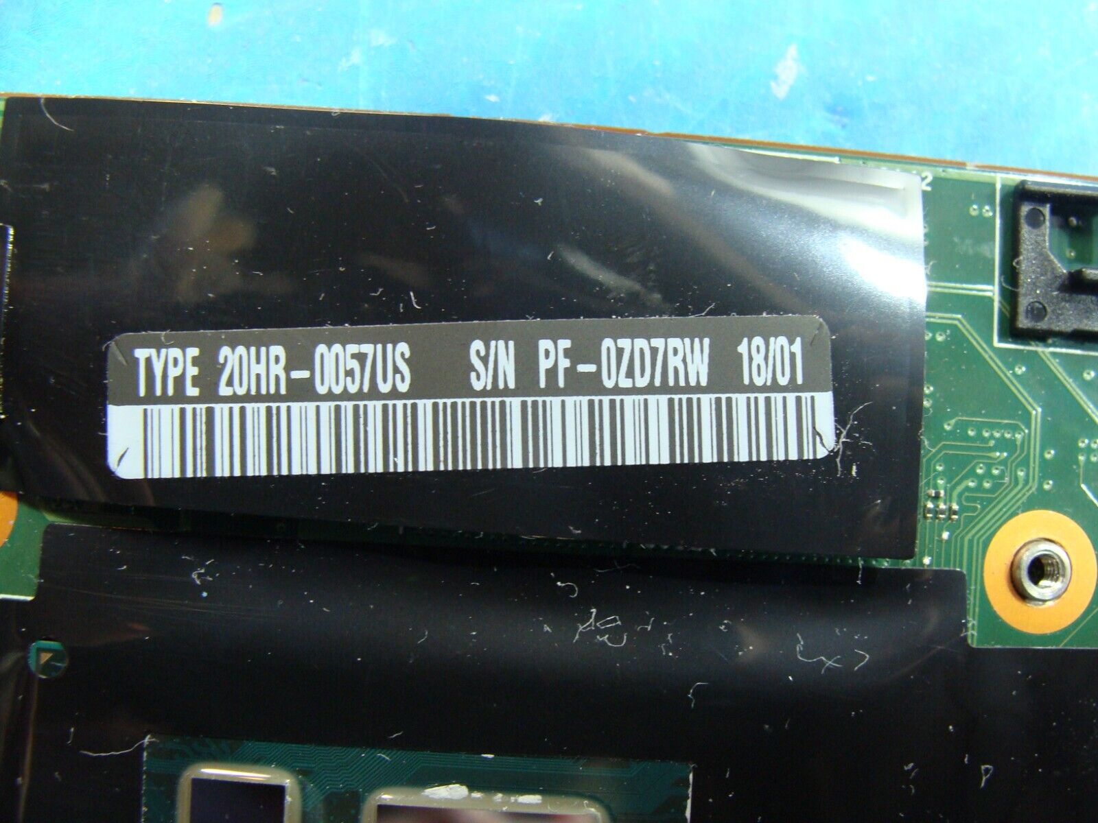 Lenovo ThinkPad 14” X1 Carbon 5th Gen i7-7500u 2.7GHz 8GB Motherboard 01AY065