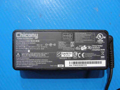 Original Chicony 65W AC Adapter 20V 3.25A – 5.5×2.5mm Black Tip No Center Pin - Tested Computer Laptop Parts