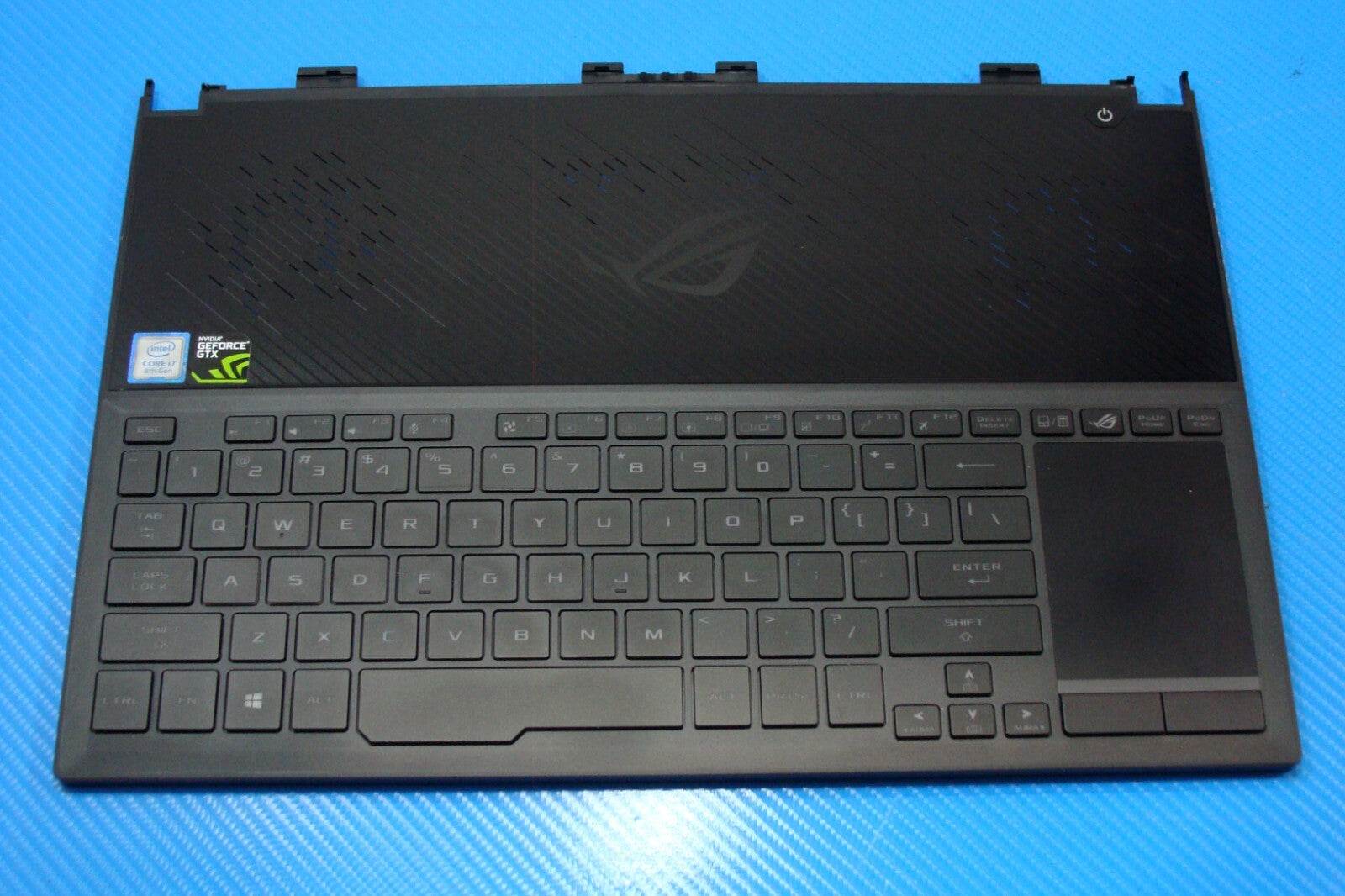 Asus ROG Zephyrus S 15.6” GX531GS-AH76 Palmrest w/Keyboard TouchPad 13N1-6SA0111 - Tested Computer Laptop Parts