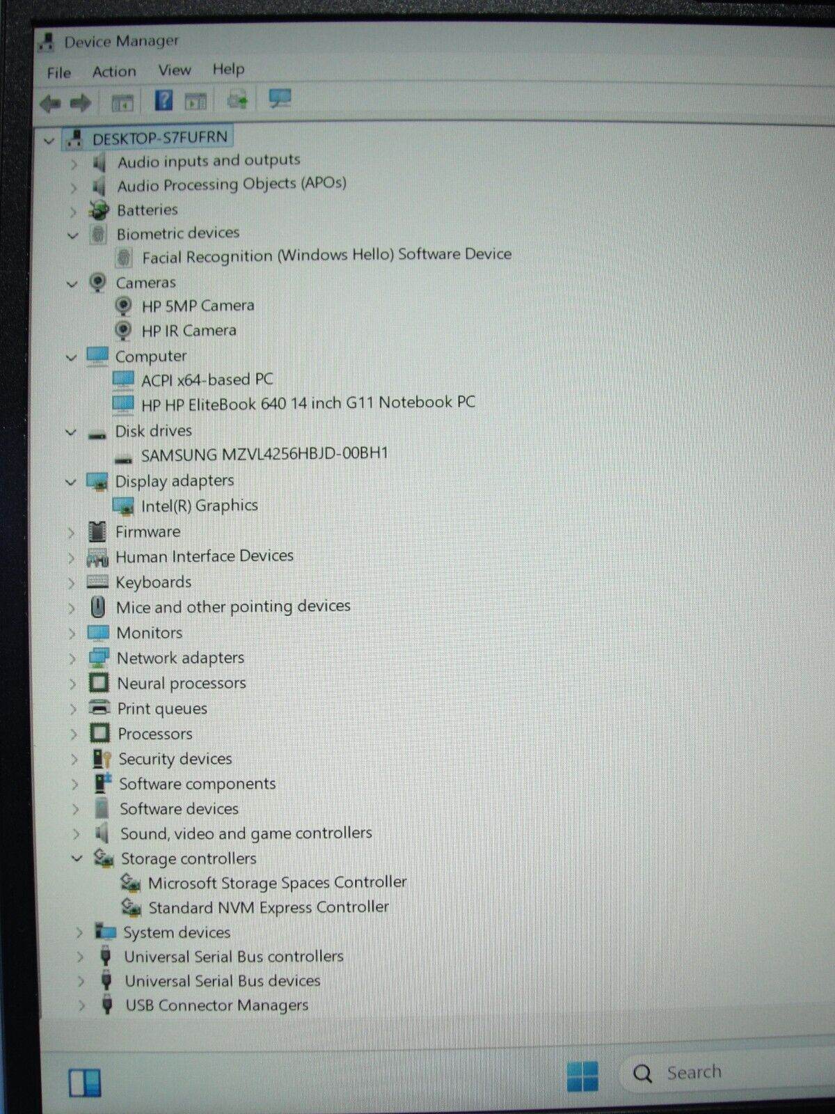 Warranty HP EliteBook 640 G11 14”WUXGA Core Ultra 5 135U 1.6GHz 16GB SSD 256 - Tested Computer Laptop Parts