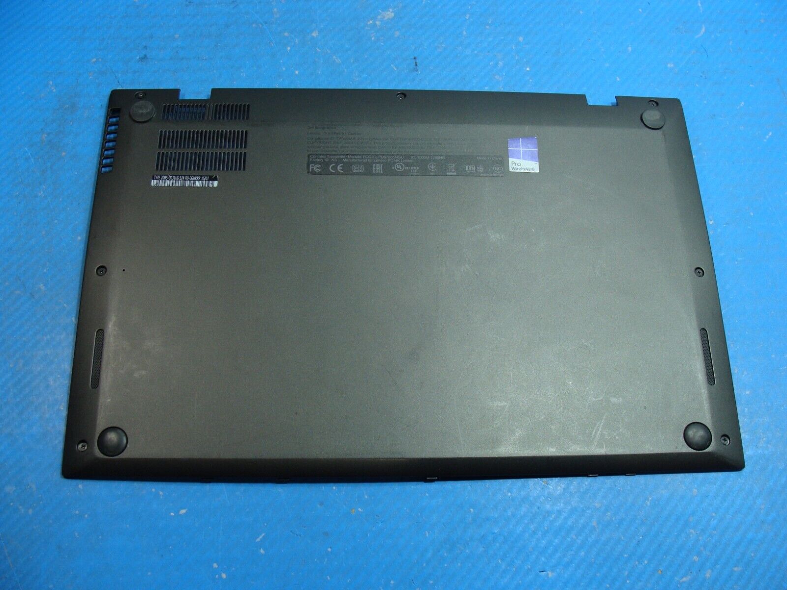 Lenovo ThinkPad 14” X1 Carbon 3rd Gen OEM Bottom Case 00HN987 460.01406.0024