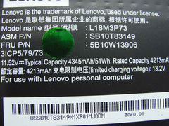 Lenovo ThinkPad T490 14" Genuine Battery 11.52V 51Wh 4213mAh L18M3P73 5B10W13906