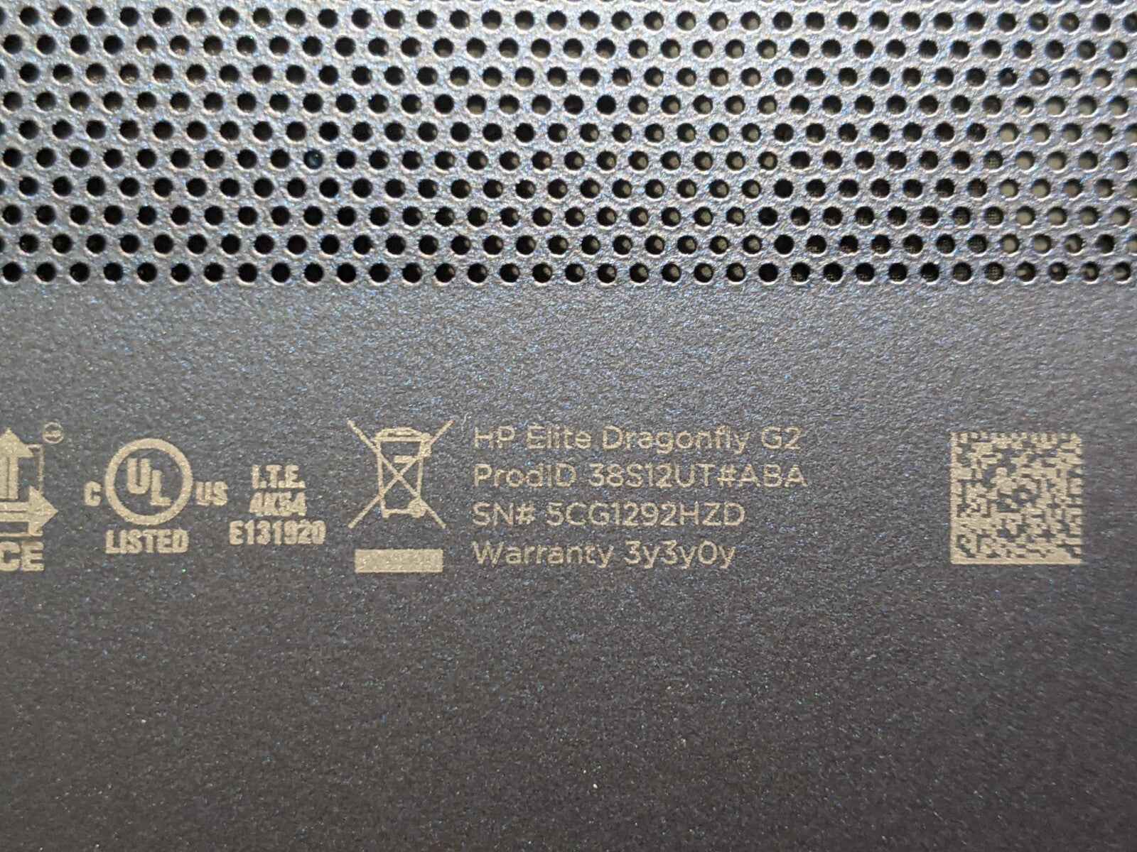 HP Elite Dragonfly G2 13.3