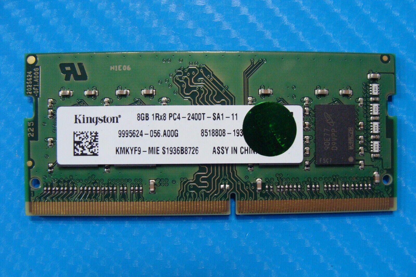 Dell 5490 Kingston 8GB 1Rx8 PC4-2400T Memory RAM SO-DIMM KMKYF9-MIE