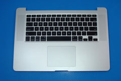 MacBook Pro A1398 15" Mid 2014 MGXA2LL/A Top Case w/Keyboard Trackpad 661-02536