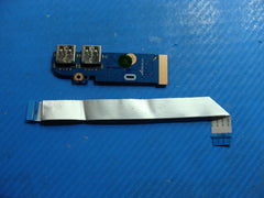 HP 15-dw0077nr 15.6" Genuine Dual USB Board w/Cable LS-H327P