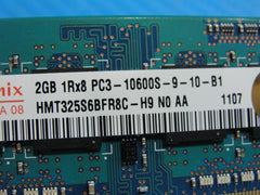 MacBook Pro A1278 Hynix 2GB 1Rx8 PC3-10600S SO-DIMM RAM Memory HMT325S6BFR8C-H9 - Tested Computer Laptop Parts