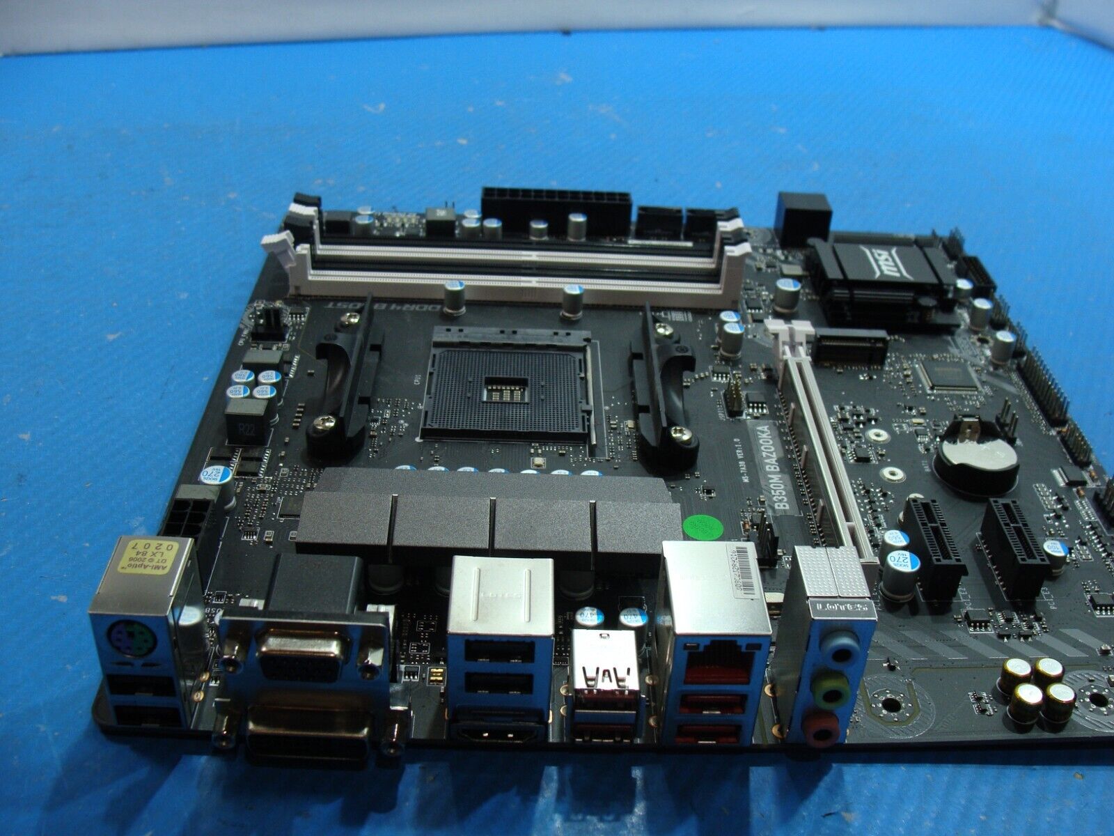 CyberPowerPC Gamer Ultra B350M Bazooka AMD Socket RX580 4GB Motherboard MS-7A38