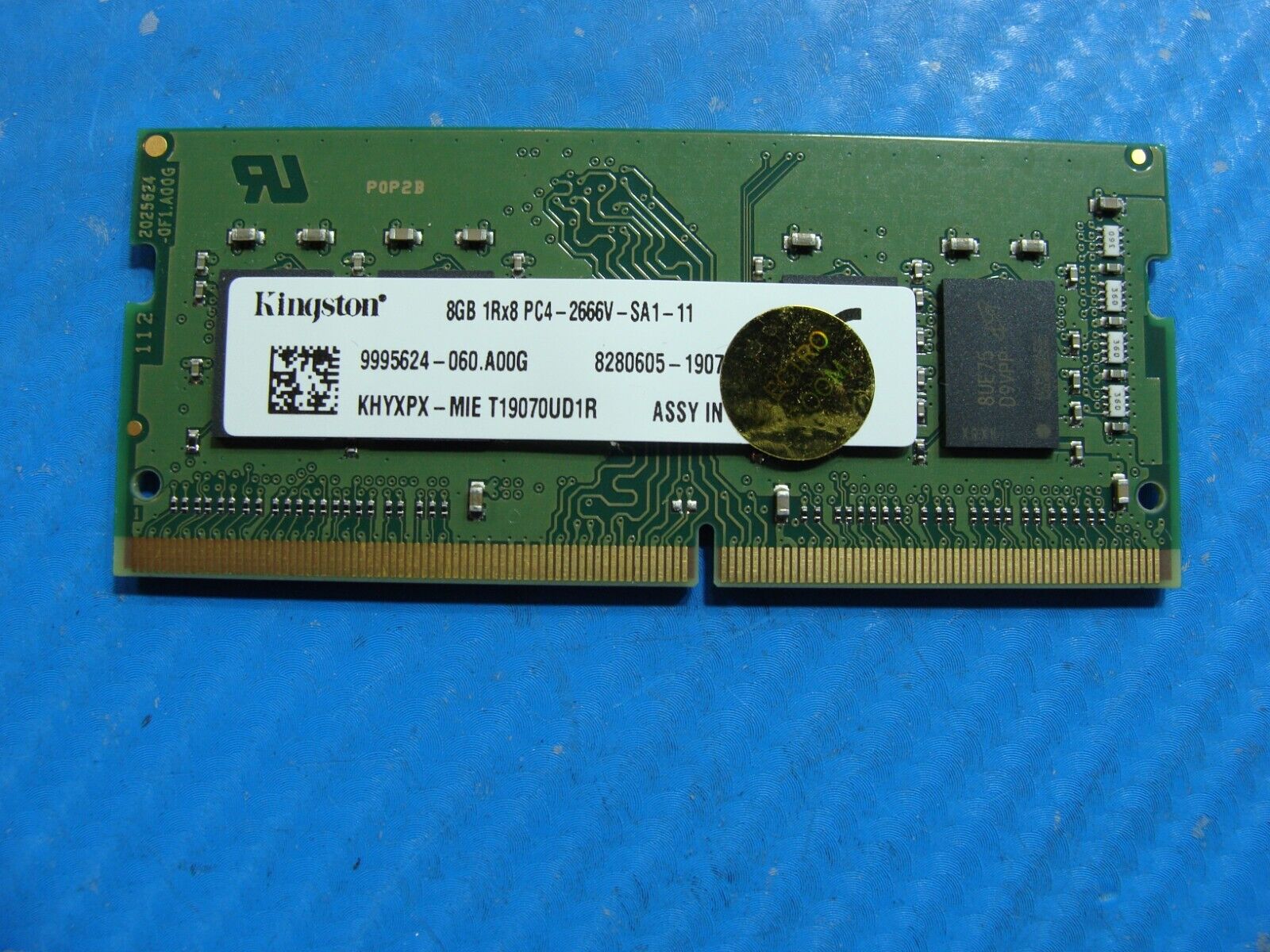 Dell G5 15 5587 Kingston 8GB 1Rx8 PC4-2666V Memory RAM SO-DIMM KHYXPX-MIE