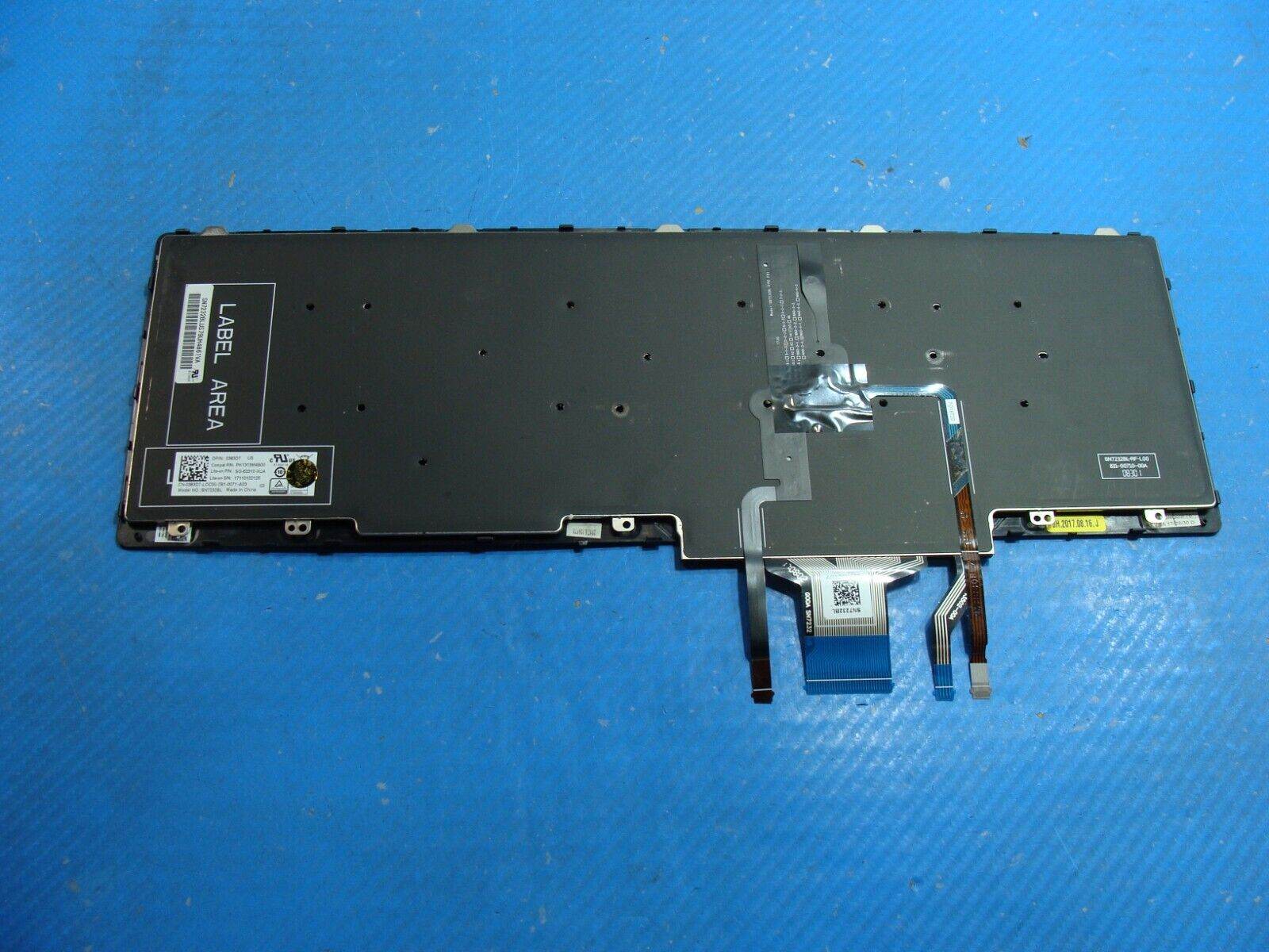 Dell Latitude 15.6” 5580 Genuine Laptop US Backlit Keyboard 383D7 PK1313M4B00 - Tested Computer Laptop Parts