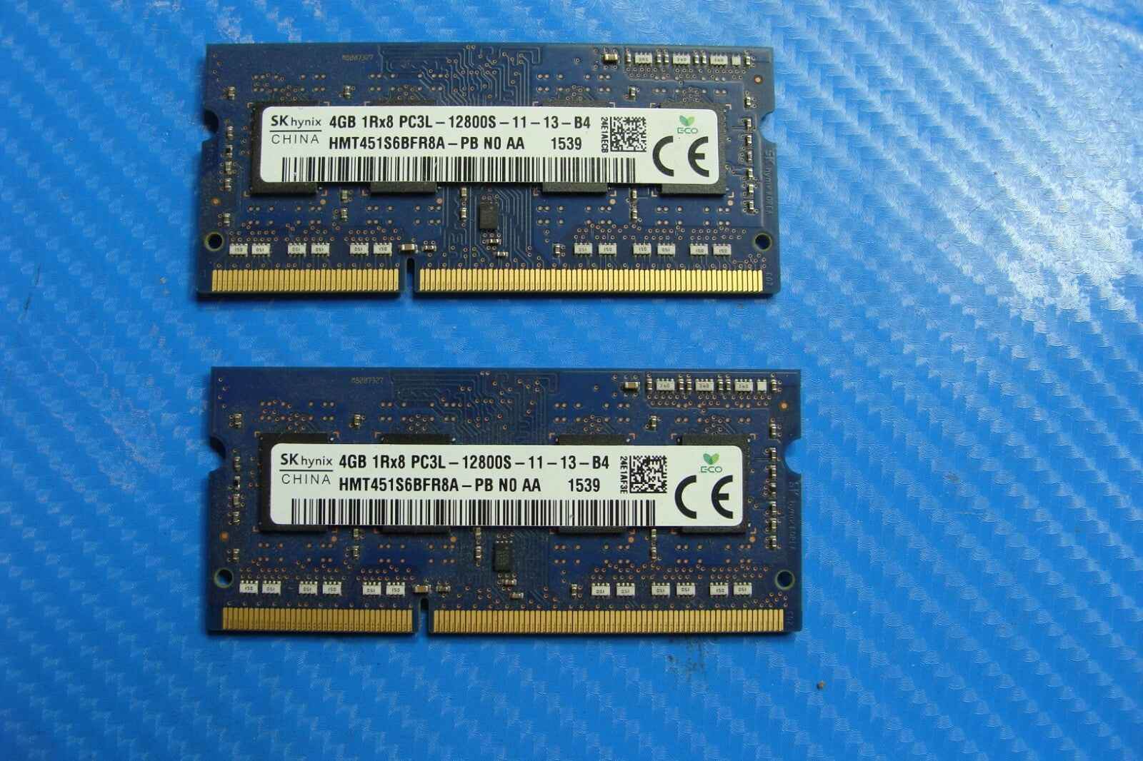 HP 800 G1 SK Hynix 8GB (2x4GB) Memory RAM SO-DIMM PC3L-12800S HMT451S6BFR8A-PB - Tested Computer Laptop Parts