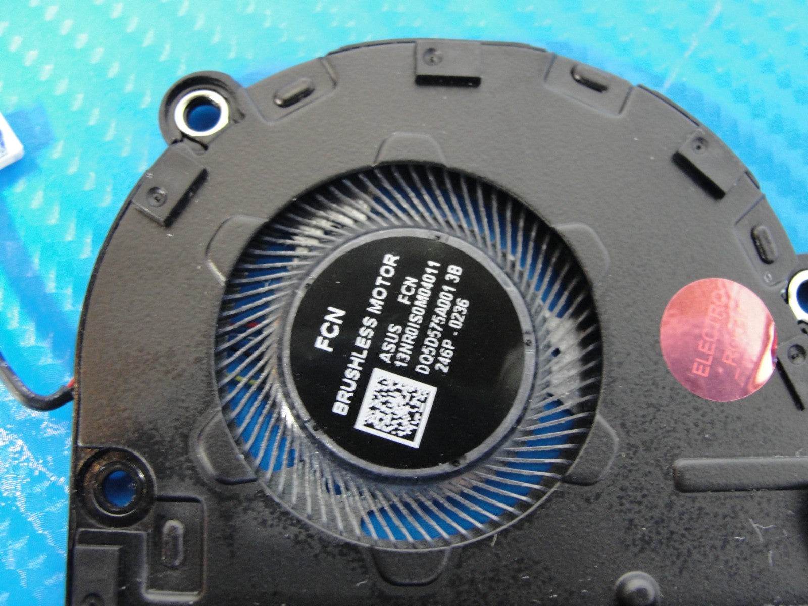 ASUS ROG Zephyrus G16 GA605W GA605WI Cooling Fan 13nr0is0m04011 - Tested Computer Laptop Parts