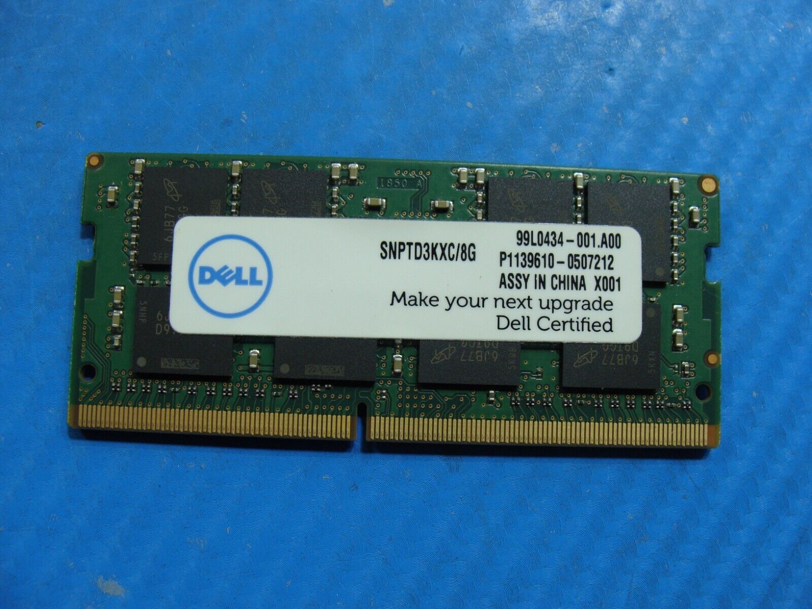 Dell E5570 Micron 8GB 2Rx8 PC4-2133P Memory RAM SO-DIMM MTA16ATF1G64HZ-2G1B1