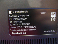 DynaBook Satellite Pro C40-K Intel Celeron 7305 1.1Ghz 8GB 256GB 100% Battery - Tested Computer Laptop Parts
