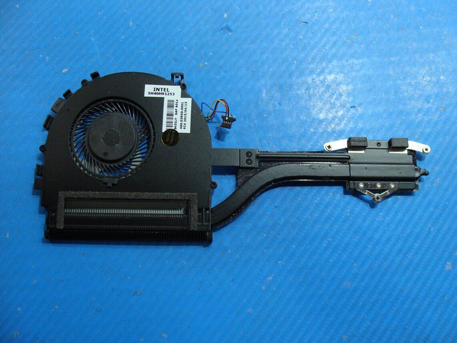 Lenovo Flex 15.6” 3-1570 80JM OEM CPU Cooling Fan w/Heatsink 460.03R0D.0001 - Tested Computer Laptop Parts