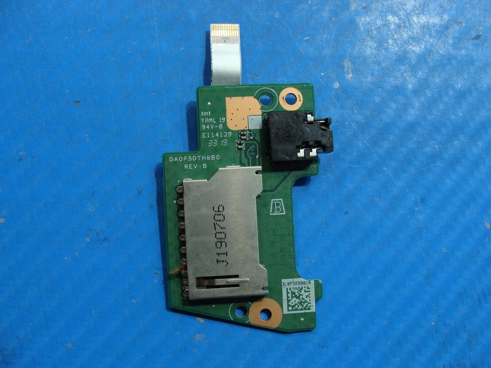 HP 15.6” 15-dy1751ms OEM Laptop Audio SD Card Reader Board w/Cable DA0P5DTH8B0