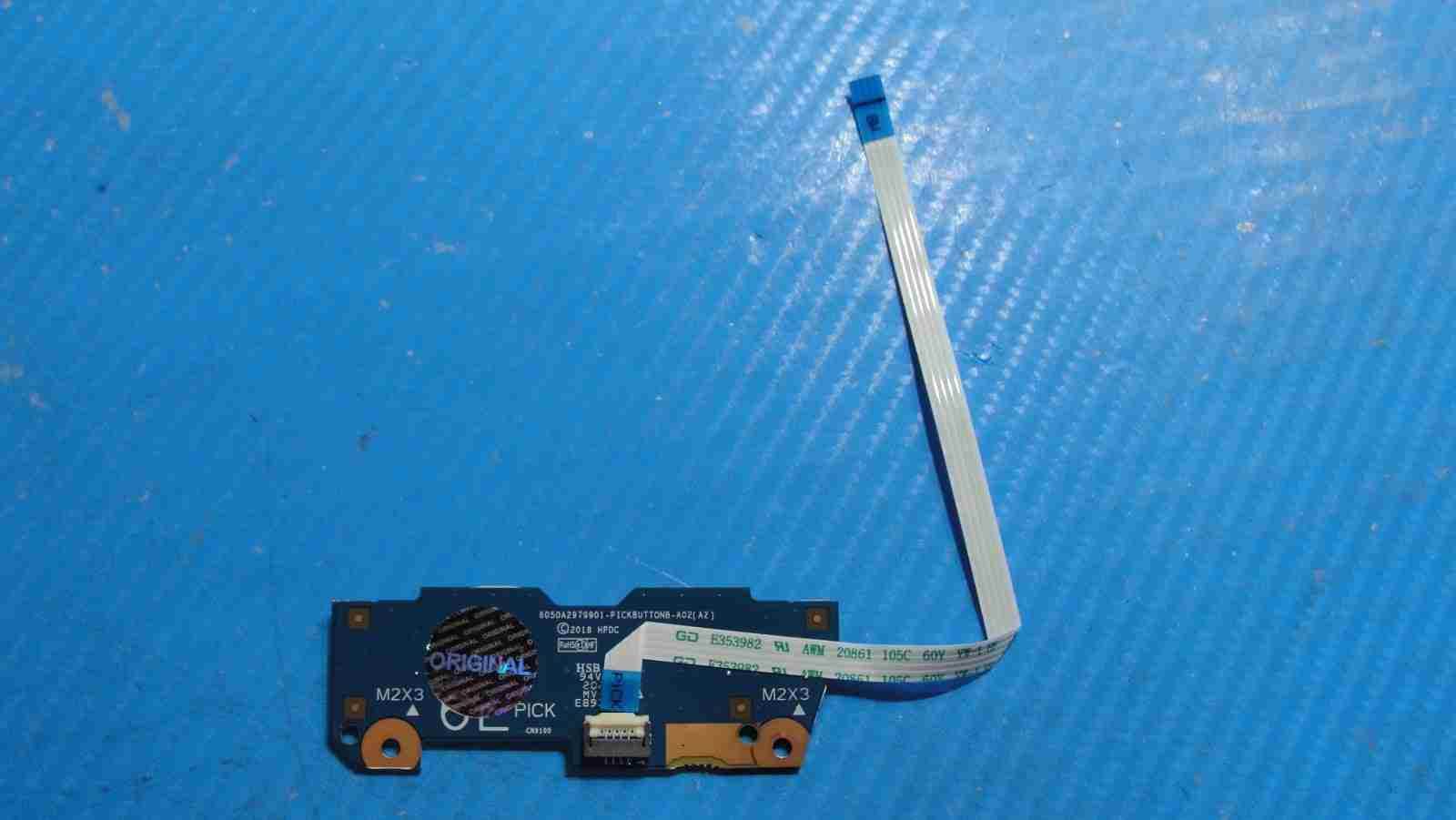 HP 17.3” 17-by3613dx Genuine TouchPad Mouse Button Board w/Cable 6050A2979901 - Tested Computer Laptop Parts