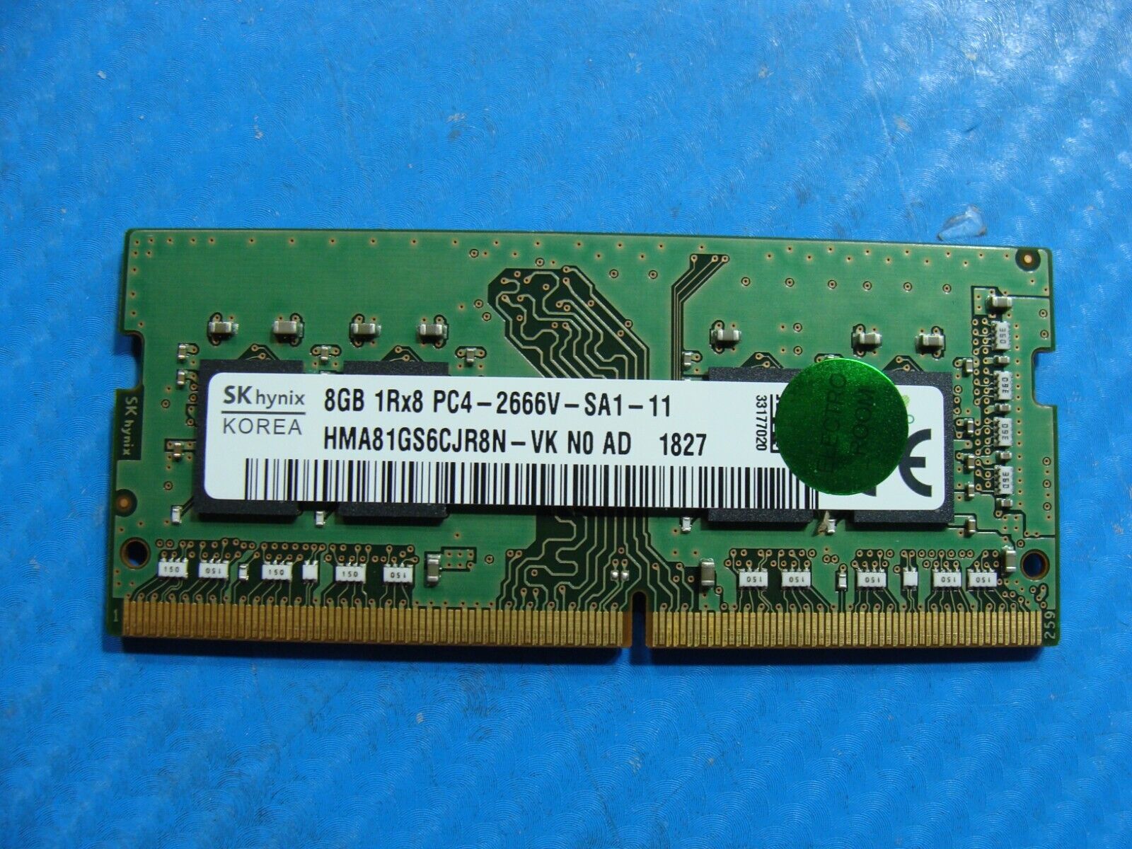 HP 15-cs0053cl SK Hynix 8GB 1Rx8 PC4-2666V Memory RAM SO-DIMM HMA81GS6CJR8N-VK