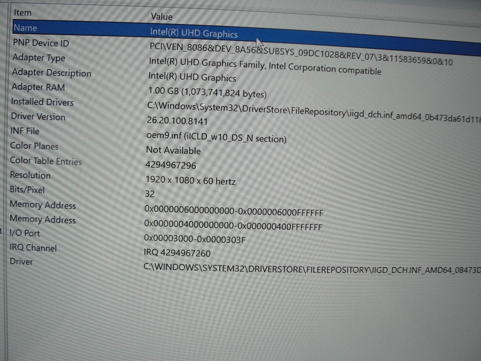 Dell Inspiron 5400 2n1 14”FHD TOUCH Intel Core i5-1035G1 1GHz 8GB SSD Reset256GB - Tested Computer Laptop Parts