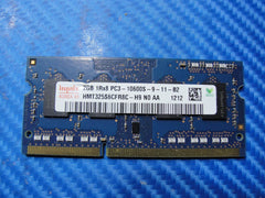 MacBook Pro A1278 Hynix 2GB 1Rx8 PC3-10600S SO-DIMM Memory RAM HMT325S6CFR8C-H9 - Tested Computer Laptop Parts