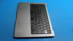 Macbook Pro 14” A2442 Late 2021 MKGR3LL Top Case Palmrest w/Battery 821-03594-03 - Tested Computer Laptop Parts
