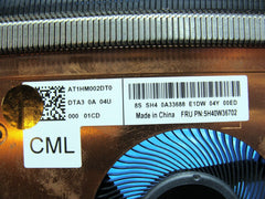 Lenovo ThinkPad T490 14" CPU Cooling Fan w/Heatsink 5H40W36702 AT1HM002DT0