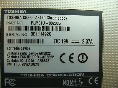 Toshiba Chromebook CB35-A3120 13.3