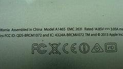 Macbook Air A1465 MD711LL/B Early 2014 11" Genuine Laptop Bottom Case 923-0436 Apple