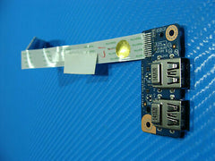 HP 15-r263dx 15.6" Genuine Laptop USB Port Board w/Cable LS-A993P HP
