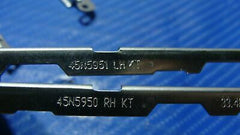 Lenovo ThinkPad T410 14.1" Genuine Left & Right Hinge Rail Set 45N5950 45N5951 Lenovo