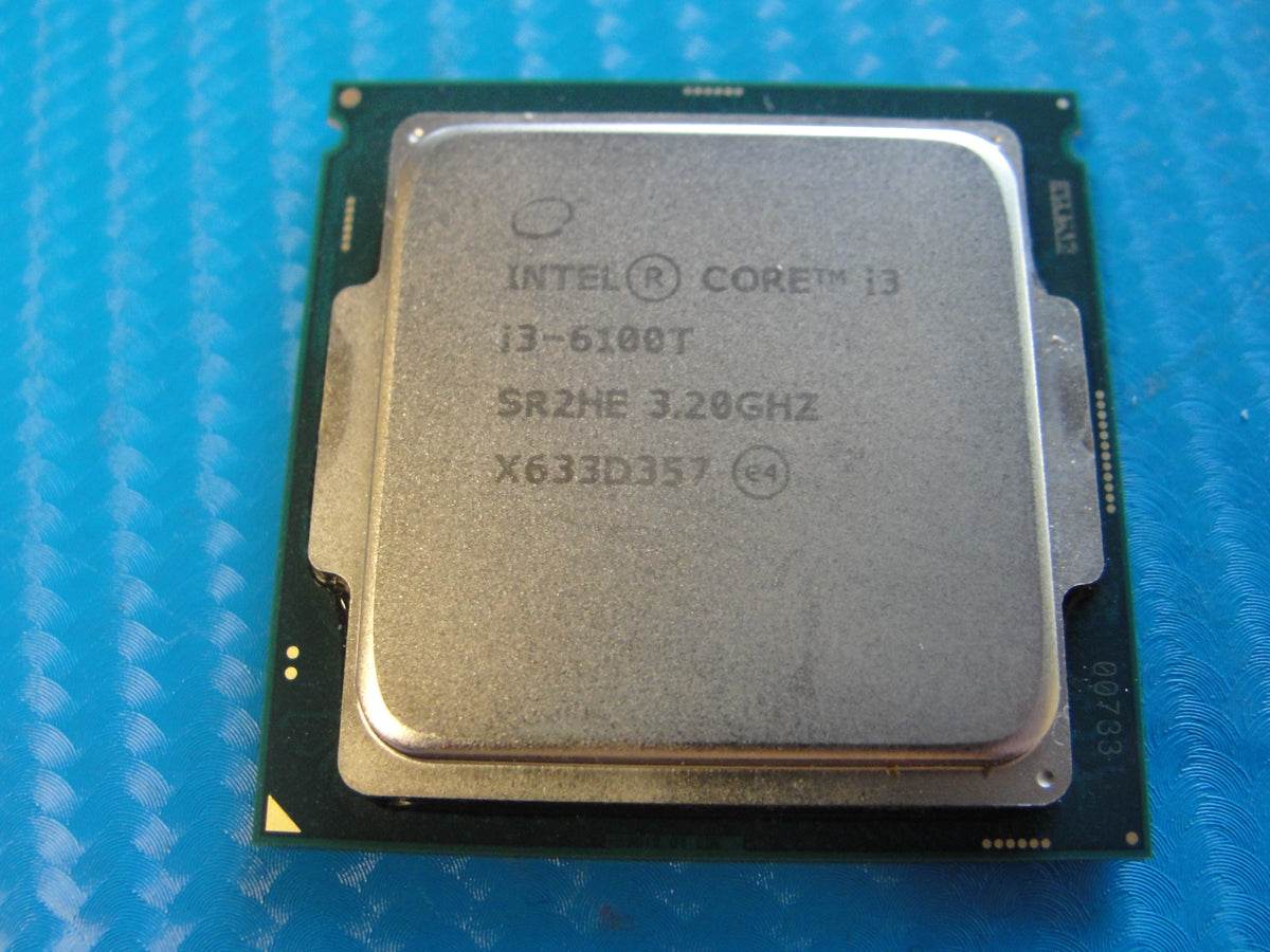 Intel Core i3-6100T 3.2GHz 3M LGA1151 SR2HE 35watt CPU Processor - Tested Computer Laptop Parts
