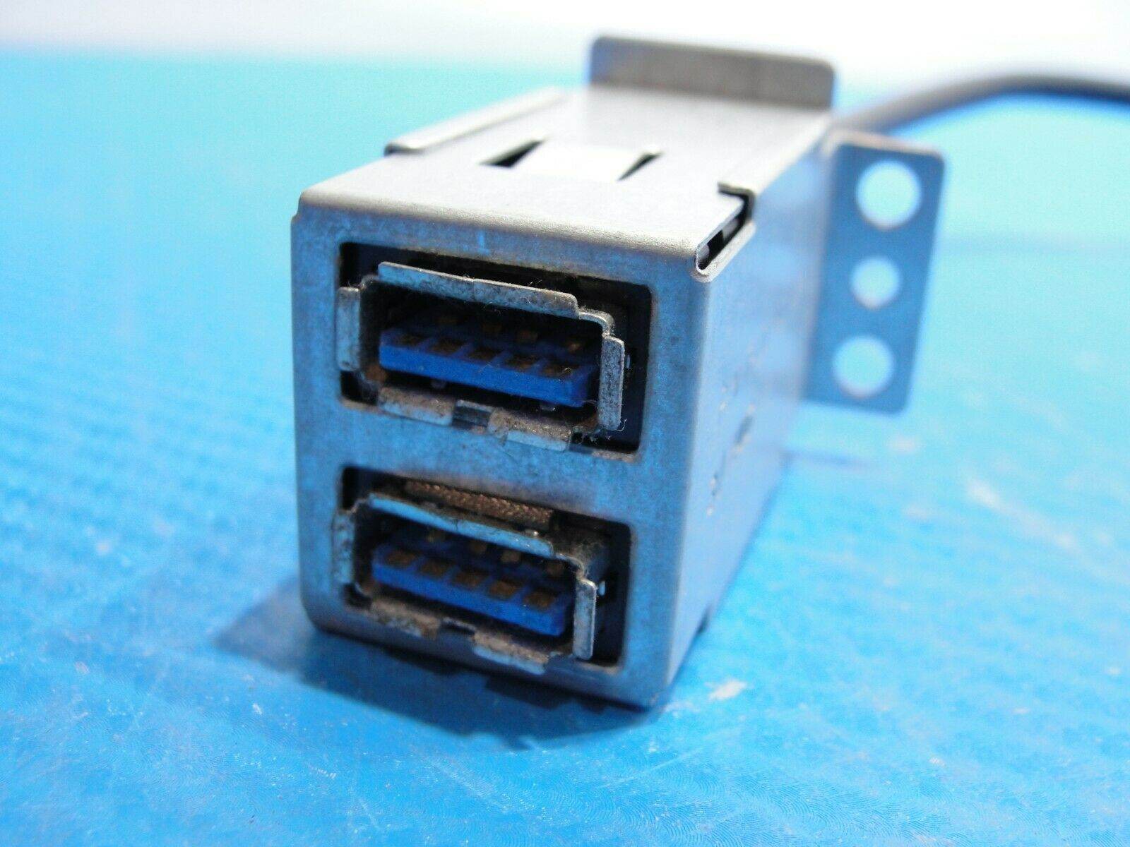 Dell XPS 8500 Genuine Desktop Dual USB Ports Board w/Cable 92KY4 - Tested Computer Laptop Parts