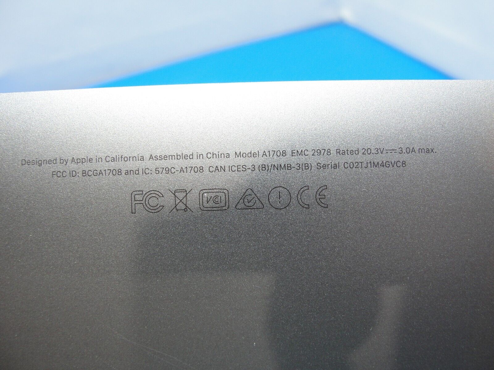 MacBook Pro A1708 13