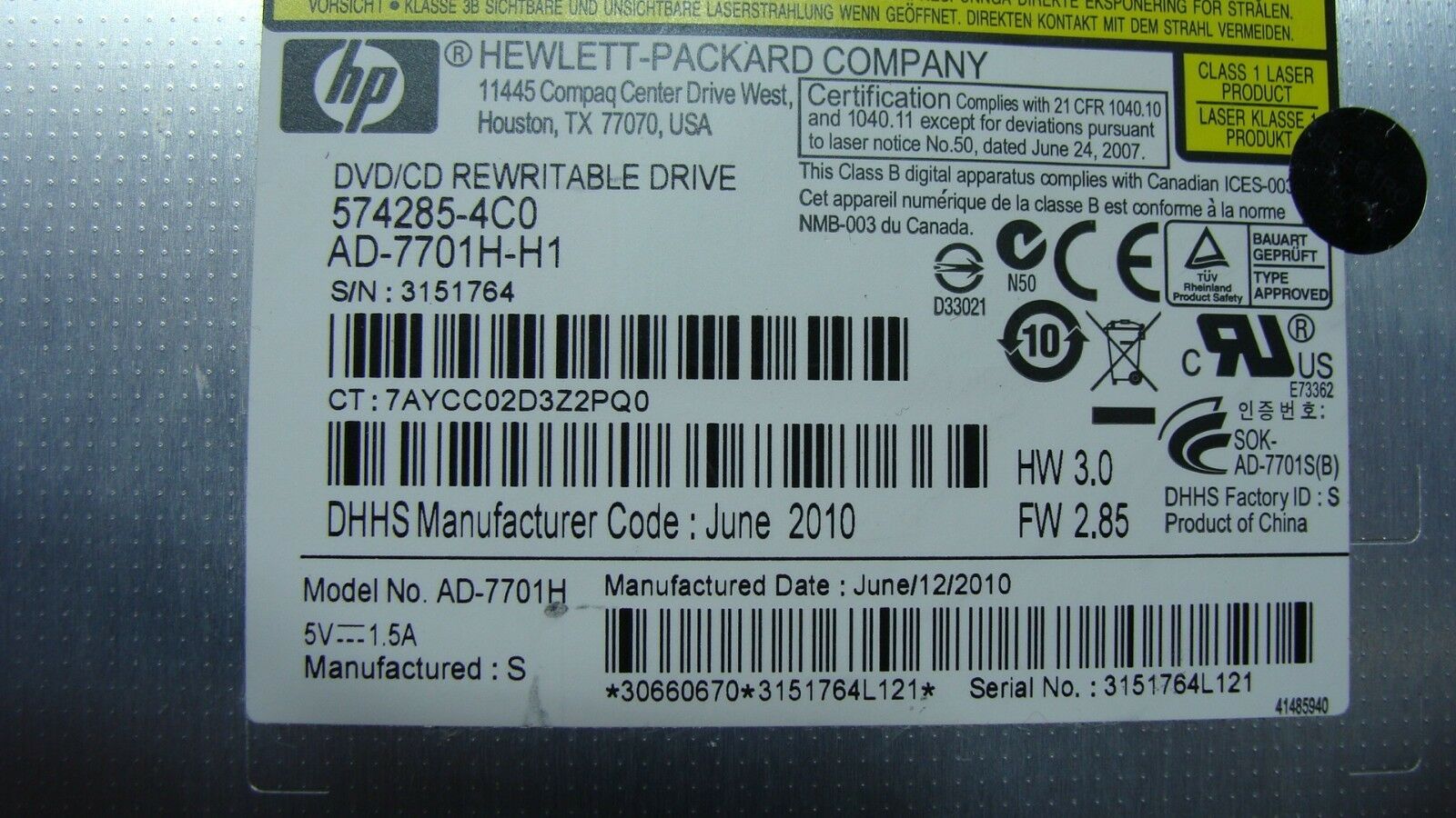 HP G56-129WM 15.6