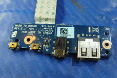 Toshiba Satellite L15W 11.6" USB Audio Port Volume Button Board N01KB10B01 Toshiba