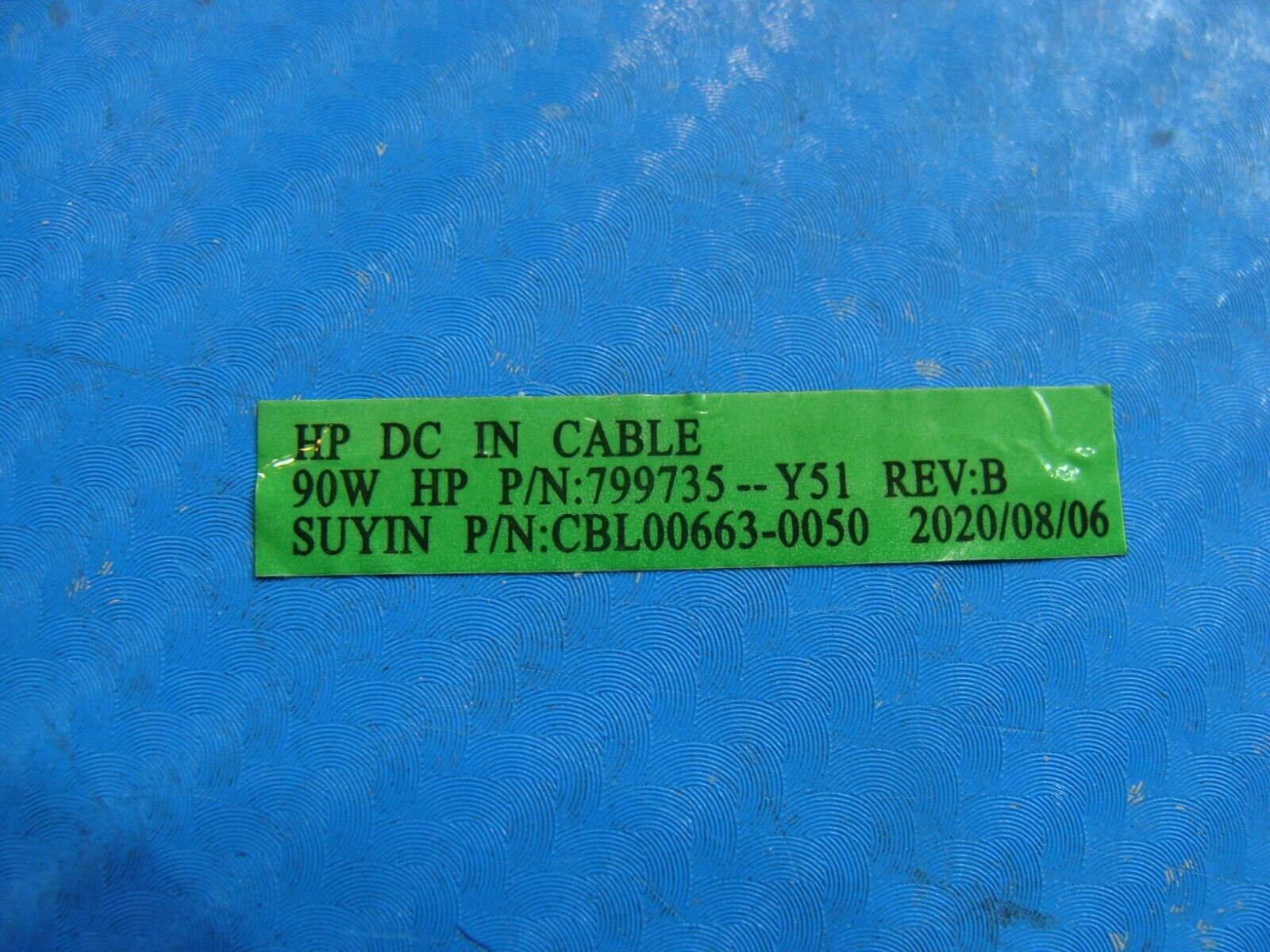 HP 17-by2053cl 17.3 DC IN Power Jack w/Cable 799735-Y51