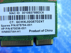 HP Pavilion 15.6" 15-G043cy Genuine Wireless WIFI Card 675794-005  GLP* HP
