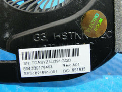HP EliteBook 820 G3 12.5" Genuine Laptop CPU Cooling Fan w/ Heatsink 821691-001 - Laptop Parts - Buy Authentic Computer Parts - Top Seller Ebay