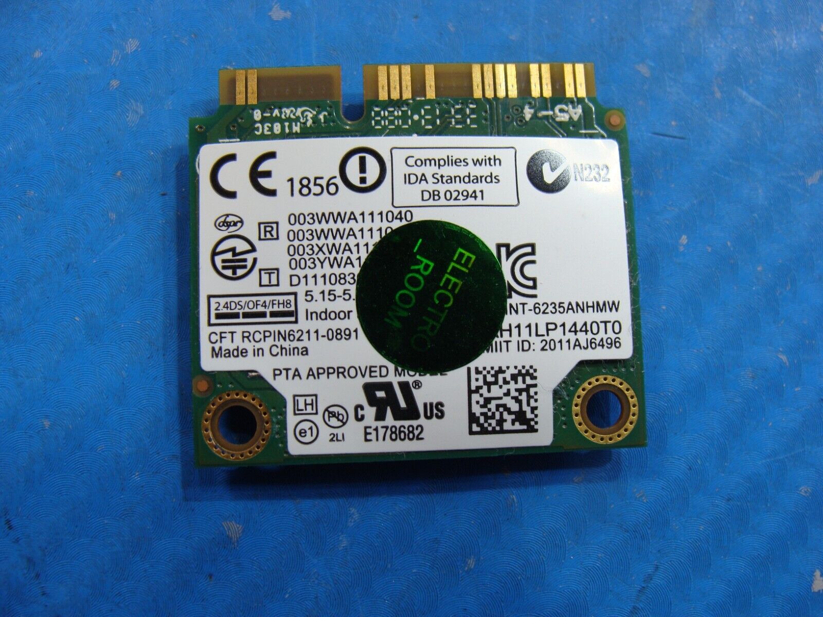 Samsung ATIV Book 8 NP880Z5E-X01UB 15.6 WiFi Wireless Card 6235ANHMW