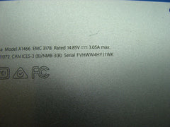 MacBook Air A1466 13" 2017 MQD32LL/A Genuine Bottom Case 923-00505 